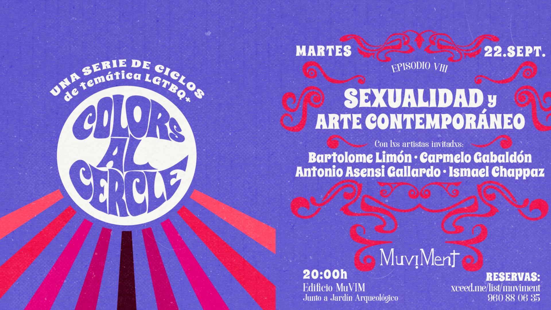 Colors al cercle - Ciclo LGBTI- Arte contemporáneo Queer