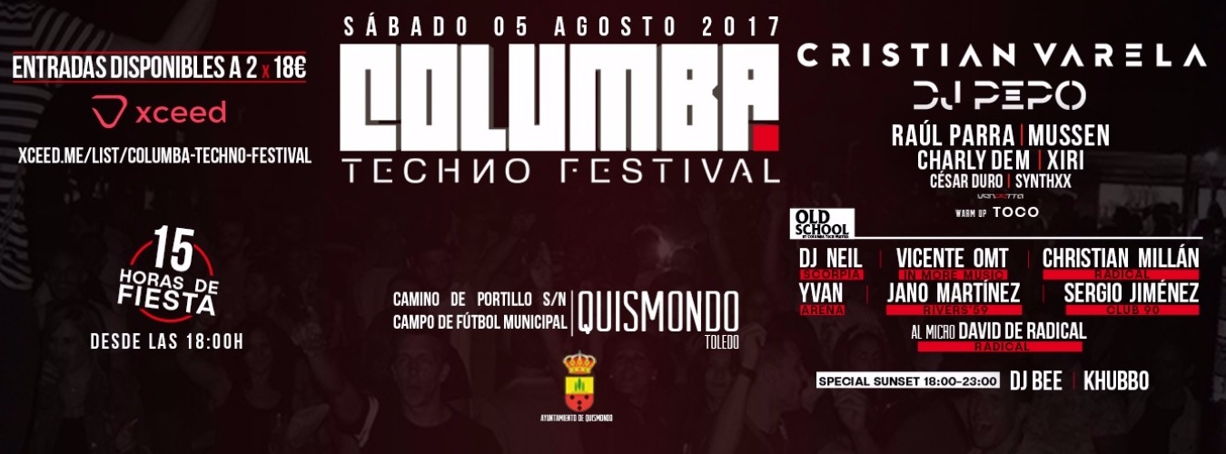 Columba Techno Festival 2017 image