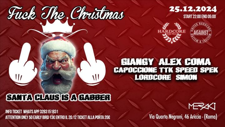 Cover for event: Santa Claus is a gabber 