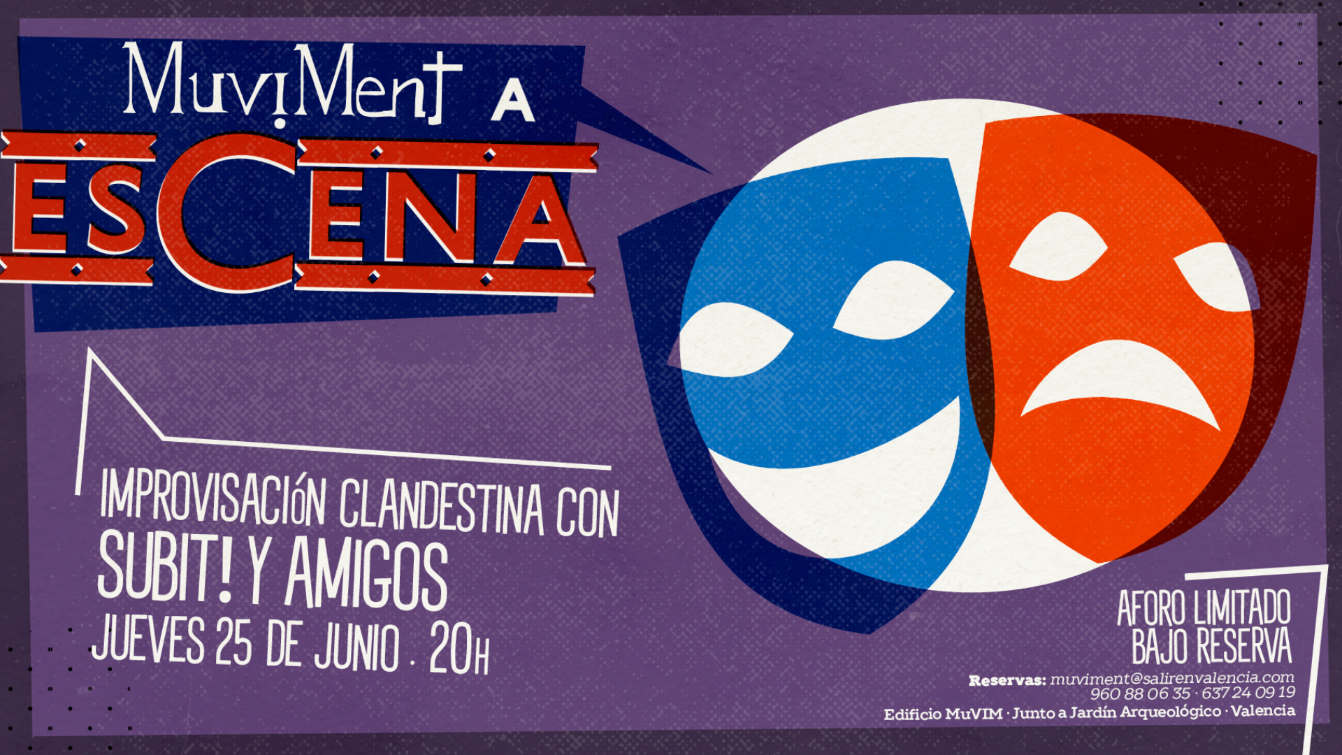 Muviment a EsCena: Impro Clandestina con Subit! y amigos