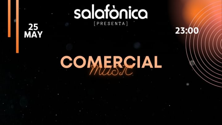 Cover for event: Comercial Music