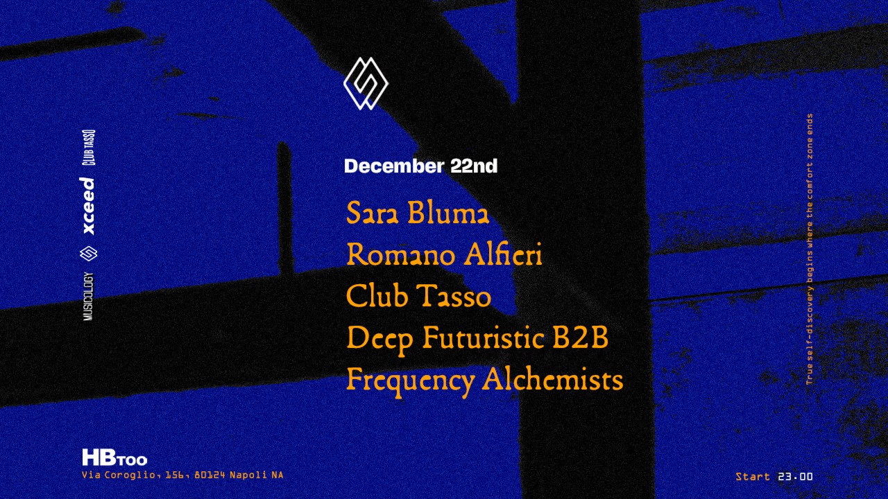 Comfort Zone#10  Sara Bluma - Romano Alfieri - Club tasso - Deep Futuristic B2B Frequency Alchemists image