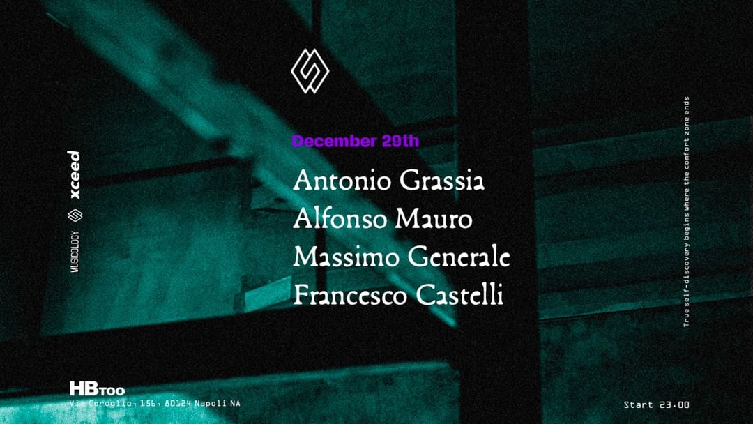Comfort Zone #11 With  Antonio Grassia - Alfonso Mauro - Massimo Generale - Francesco Castelli event cover