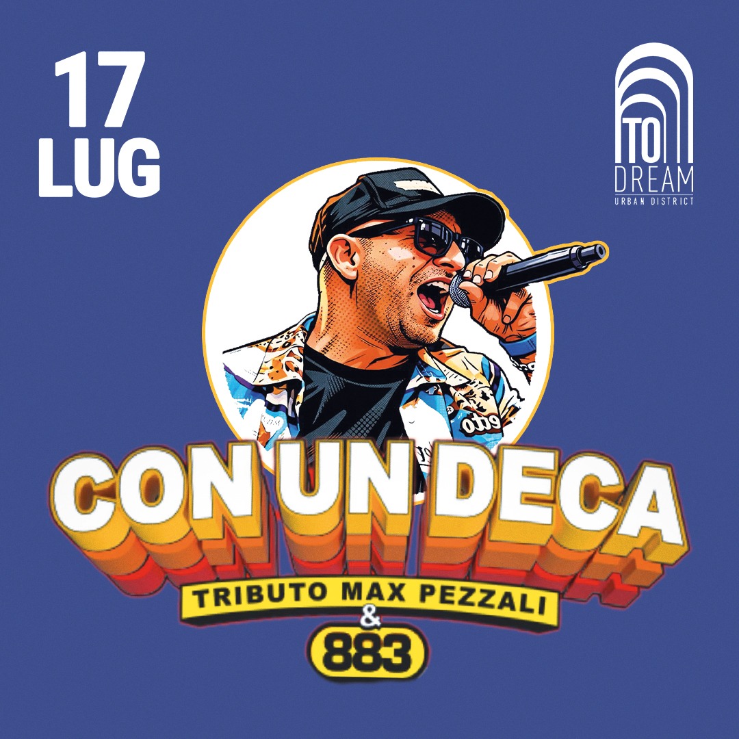 Con un Deca · Band Tributo Max Pezzali & 883 image