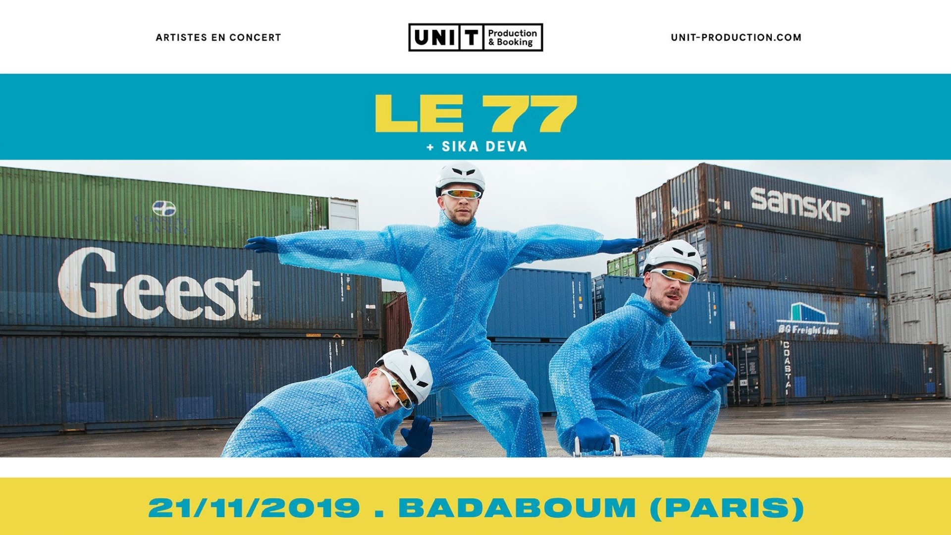 Concert : LE 77 + Sika Deva image