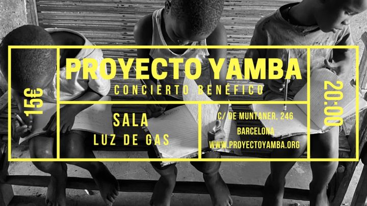 Cover for event: Concierto Benéfico -  28 de Marzo - Proyecto Yamba ONG
