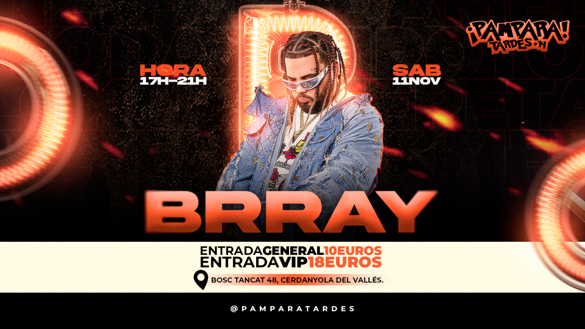 CONCIERTO BRRAY + FIESTA @ PAMPARA TARDES image