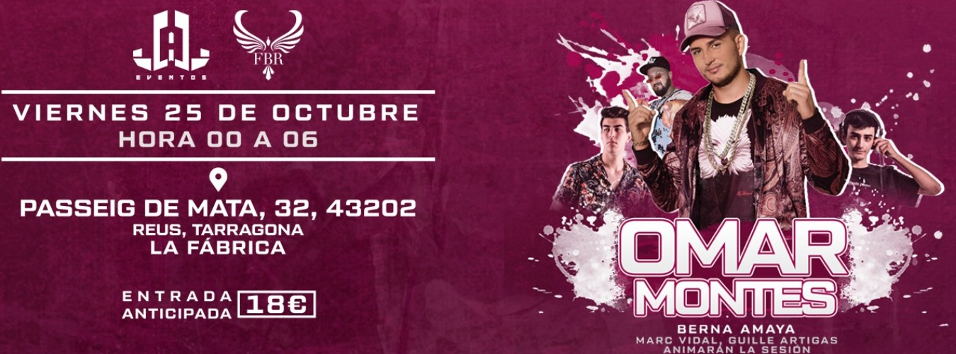 CONCIERTO OMAR MONTES LA FABRICA, REUS image