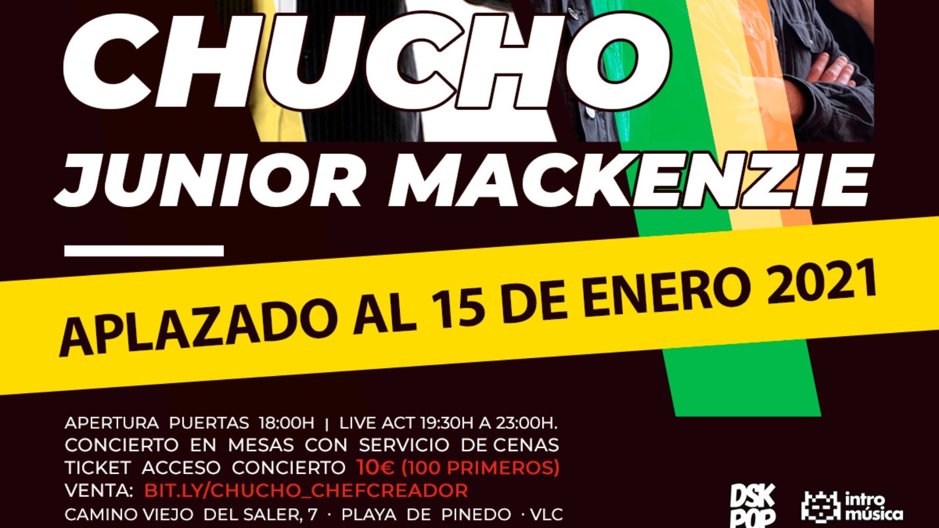 Conciertos Cabaret - Chucho y Chef Creador