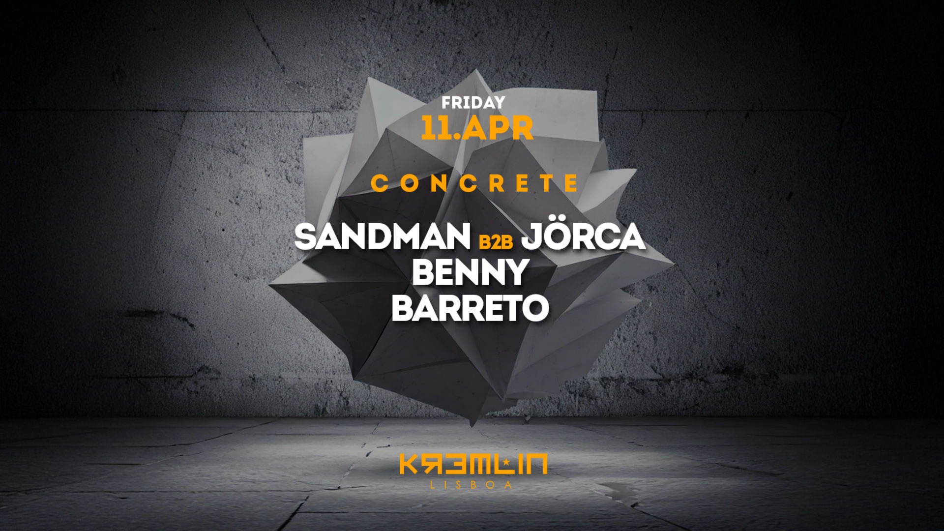Concrete: Sandman b2b Jorca, Benny, Barreto image