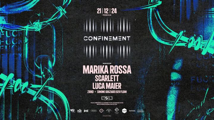 Cover for event: Confinement w/ Marika Rossa, Scarlett, Luca Maier | 21.12 @Etoile