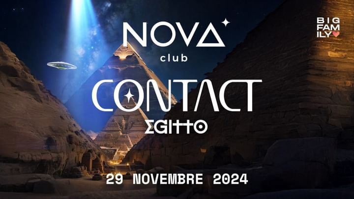 Cover for event: CONTACT | EGITTO - VEN 29 NOV