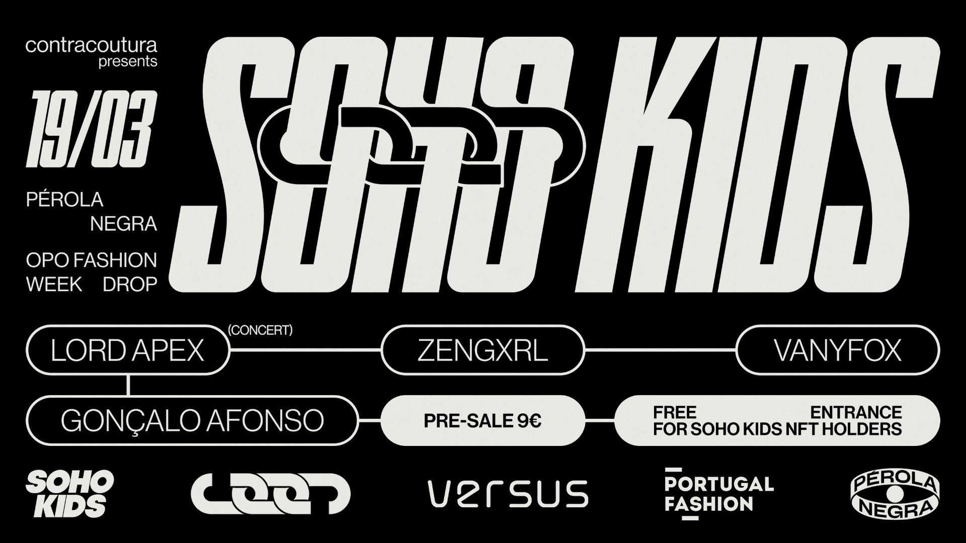 contracoutura presents: Soho Kids OPO Fashion Week Drop image