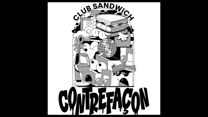 Cover for event: CONTREFAÇON • CLUB SANDWICH • Montpellier, Rockstore