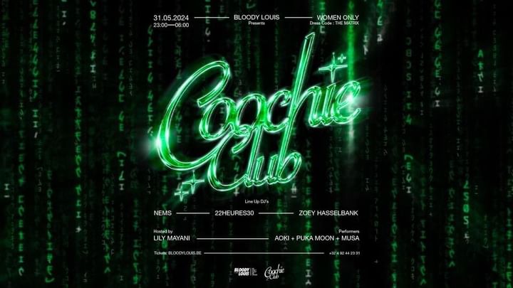 Cover for event: COOCHIE CLUB