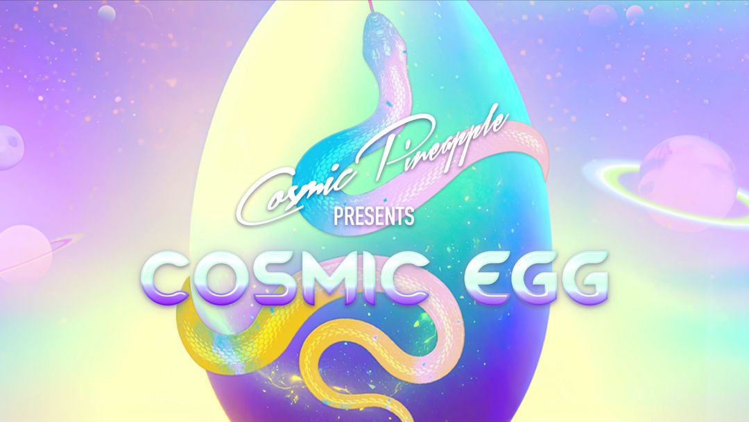 Cartell de l'esdeveniment Cosmic Pineapple