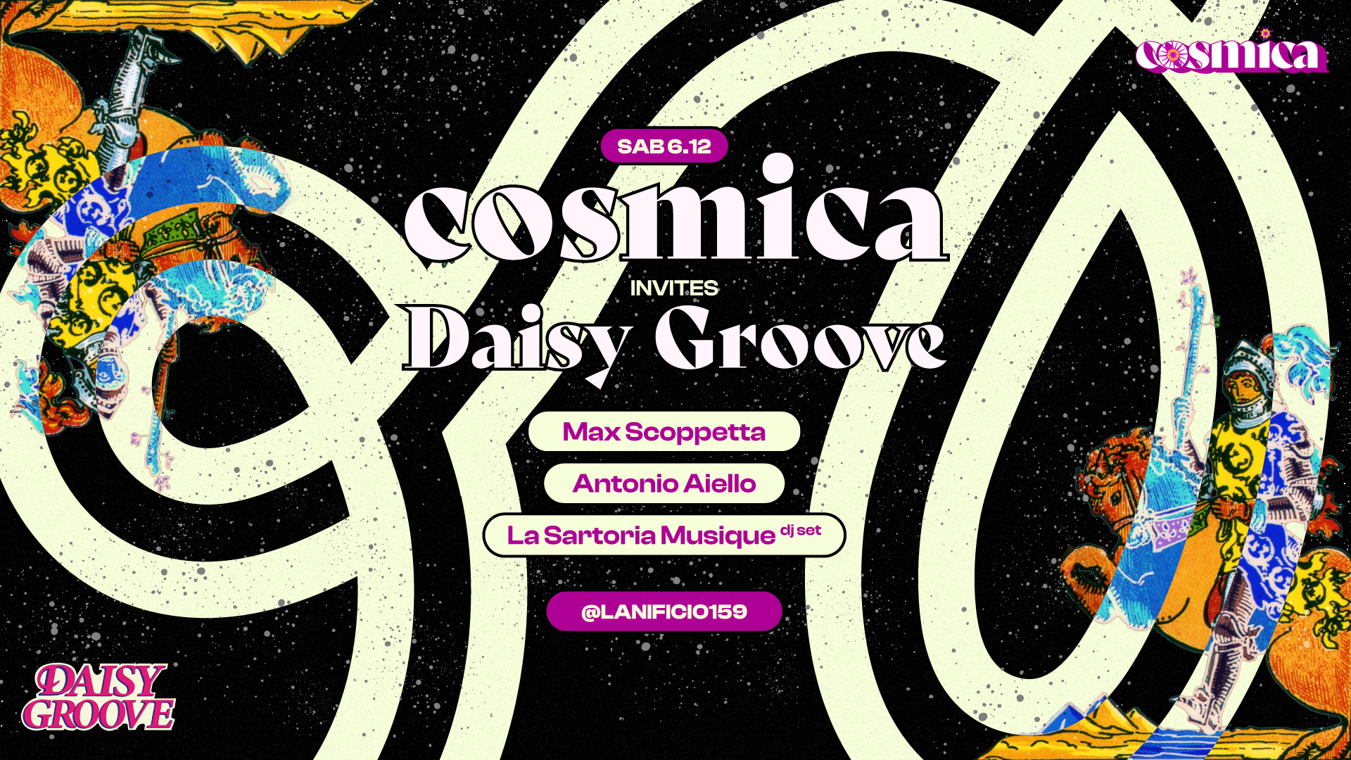 Cosmica meets Daisy Groove image