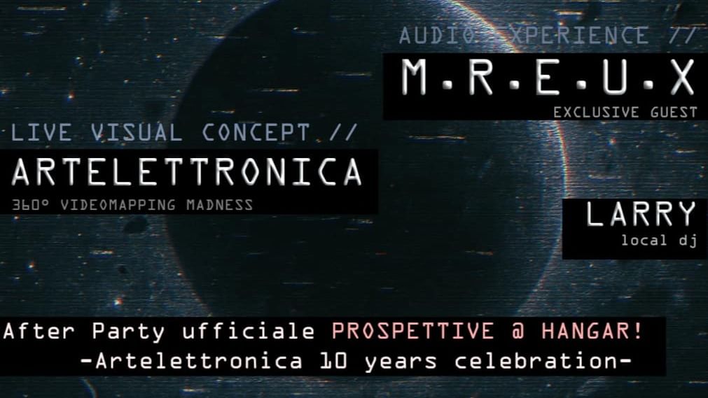 Cartell de l'esdeveniment COSMO a long night with exclusive set guest M.R.E.U.X. (Blumoog Music)