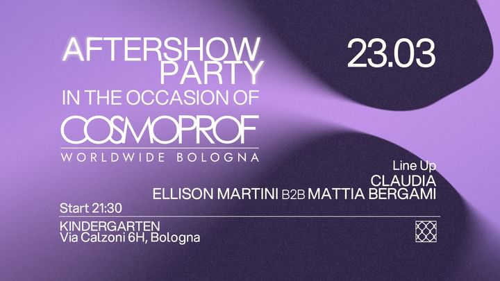 Cover for event: Cosmoprof Aftershow Party