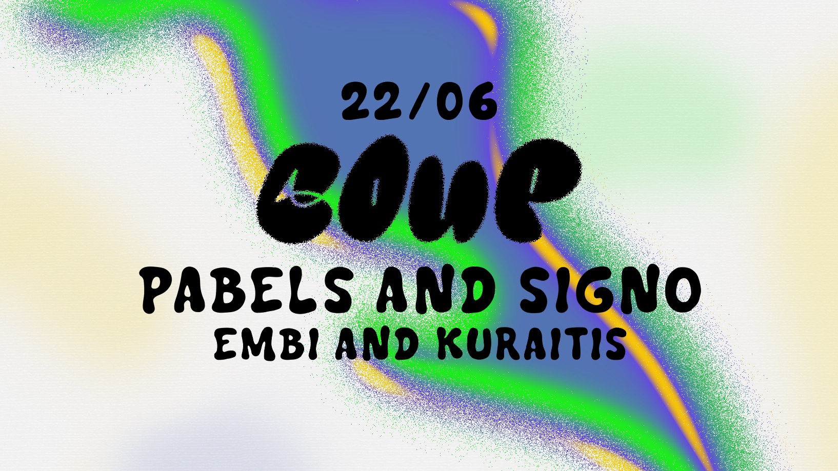 COUP w/ Pabels & Signo  image