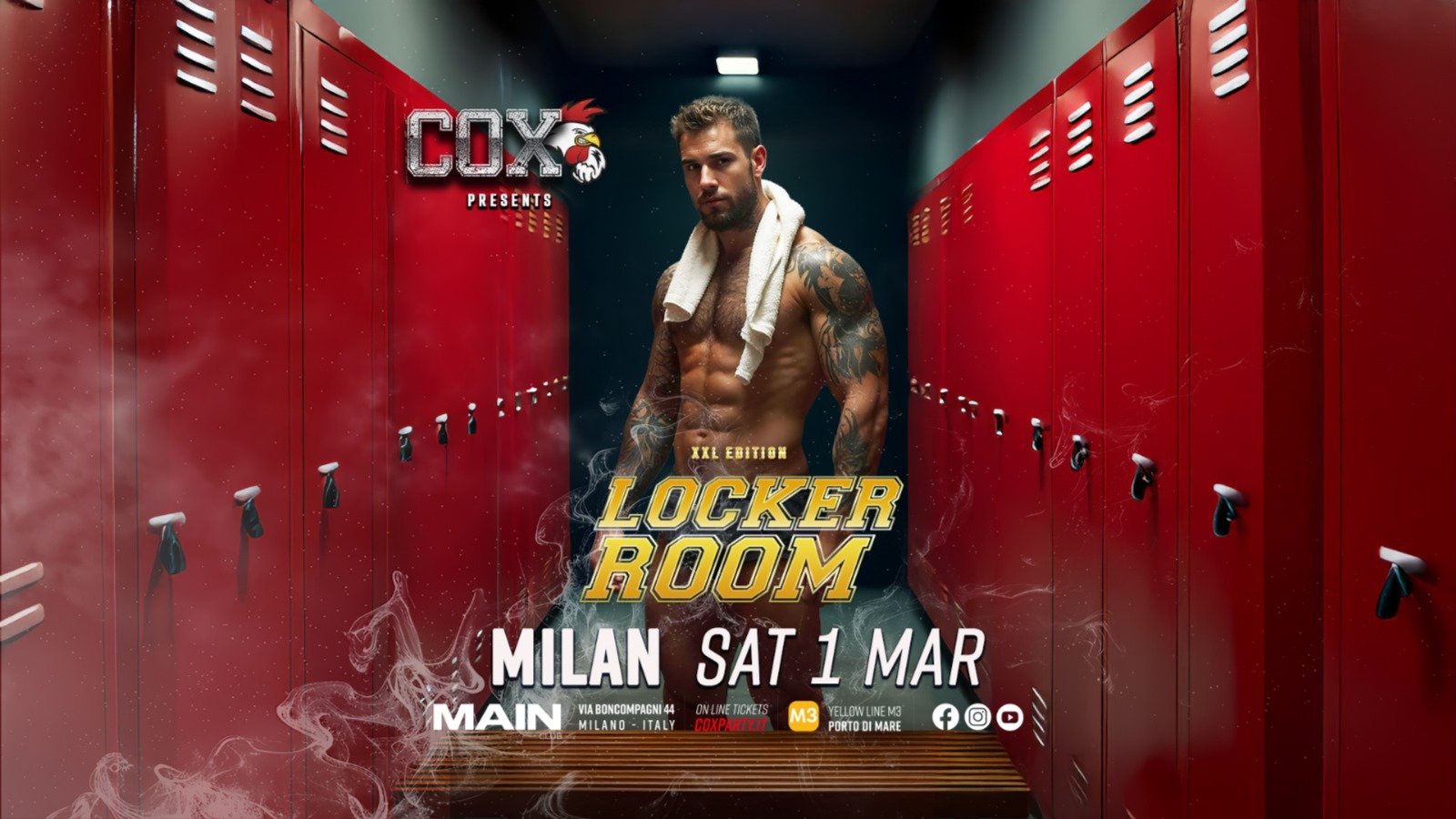 COX PARTY * LOCKER ROOM * MILANO image