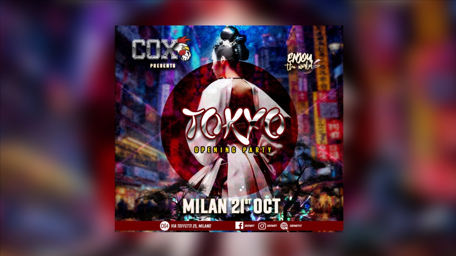 COX PARTY - Opening Party image