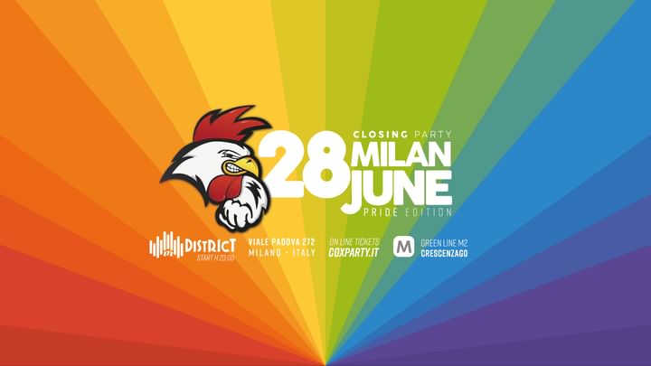 Cover for event: COX PARTY PRIDE EDITION