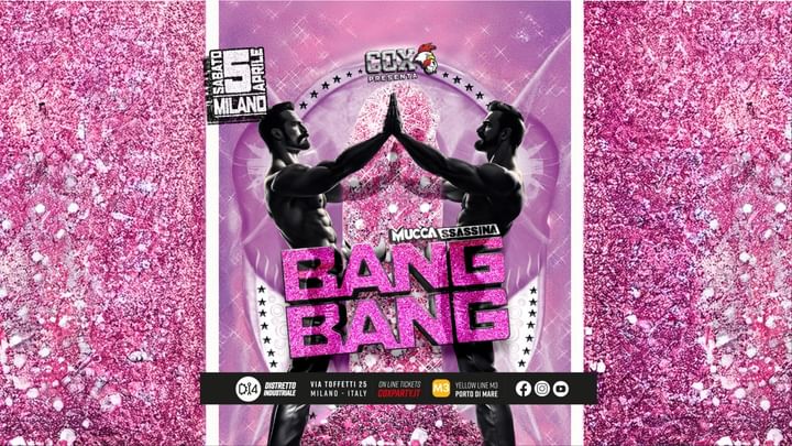 Cover for event: COX  presenta MUCCASSASSINA: “BANG BANG”