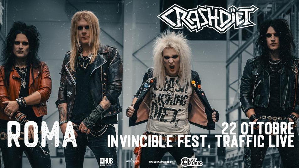 Crashdiet | 22 ottobre | Traffic Live image