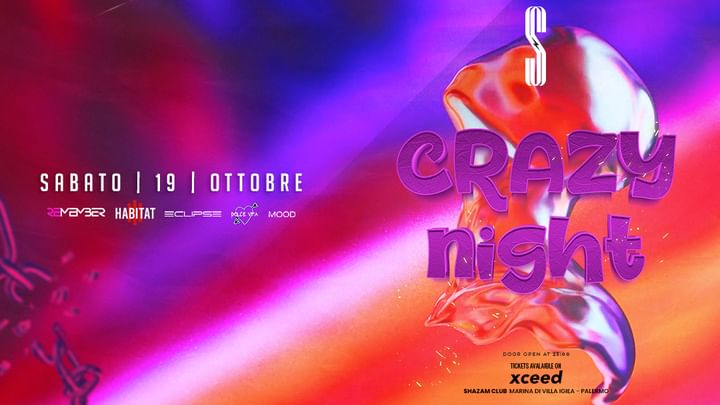 Cover for event: Crazy night @shazam club 