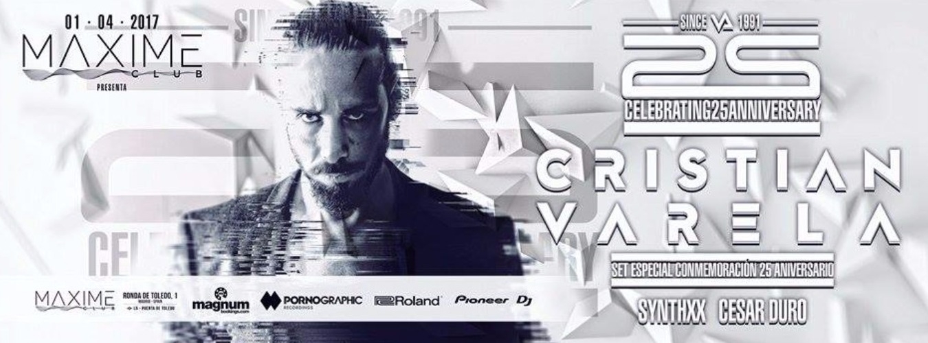 CRISTIAN VARELA // SET ESPECIAL CONMEMORATIVO 25 AÑOS CV image