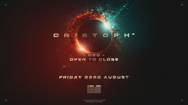 Cover for event: Cristoph (open to close)