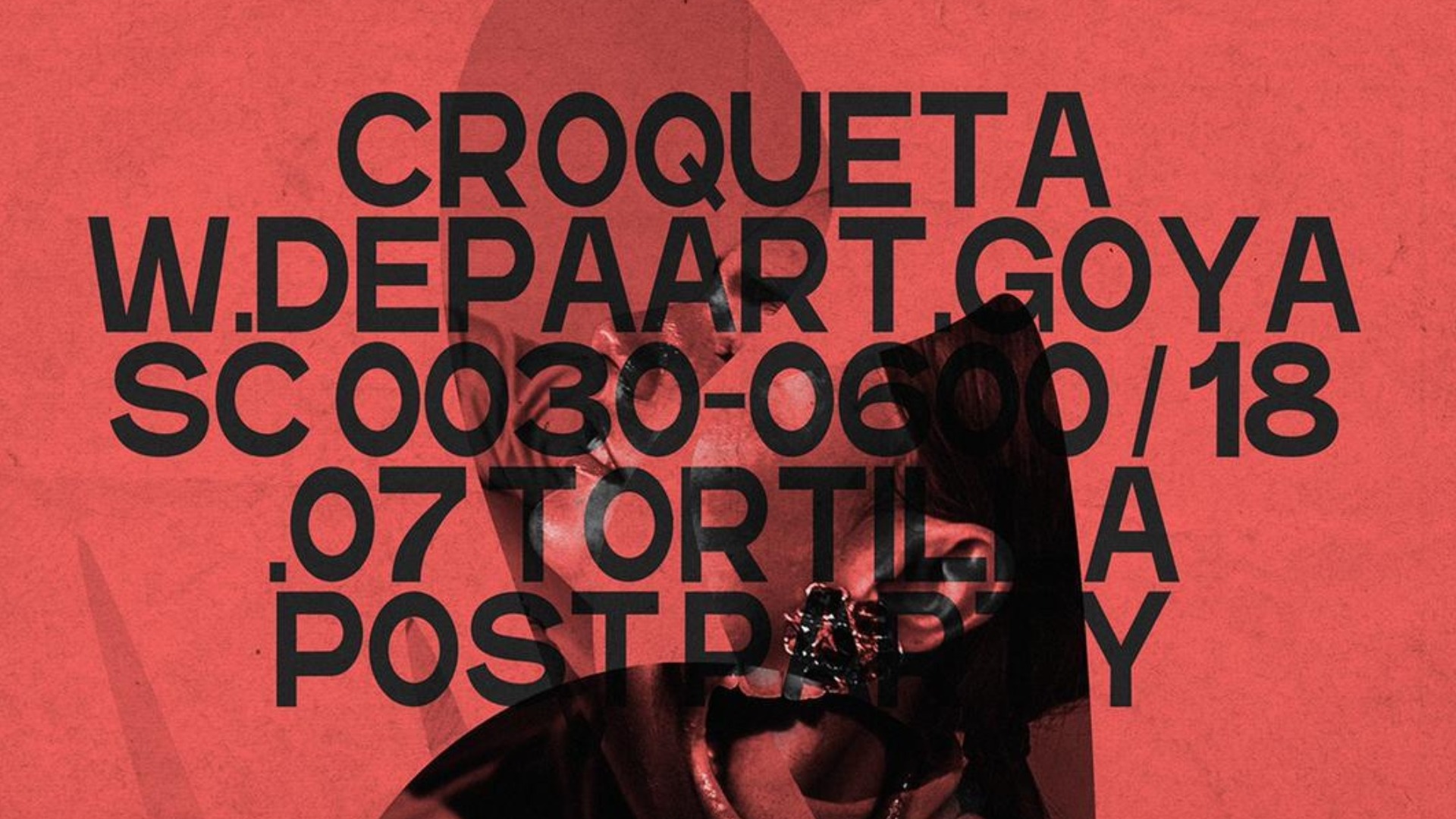 Croqueta (post-fiesta Tortilla) con Depaart All night long