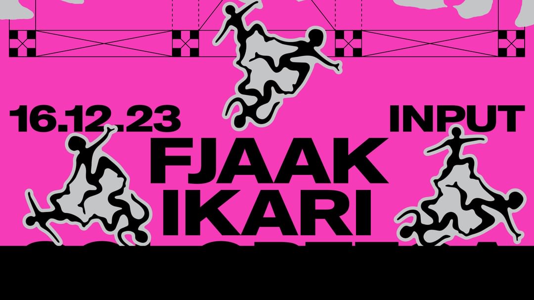 CROWD with FJAAK, Sol Ortega & Ikari-Eventplakat