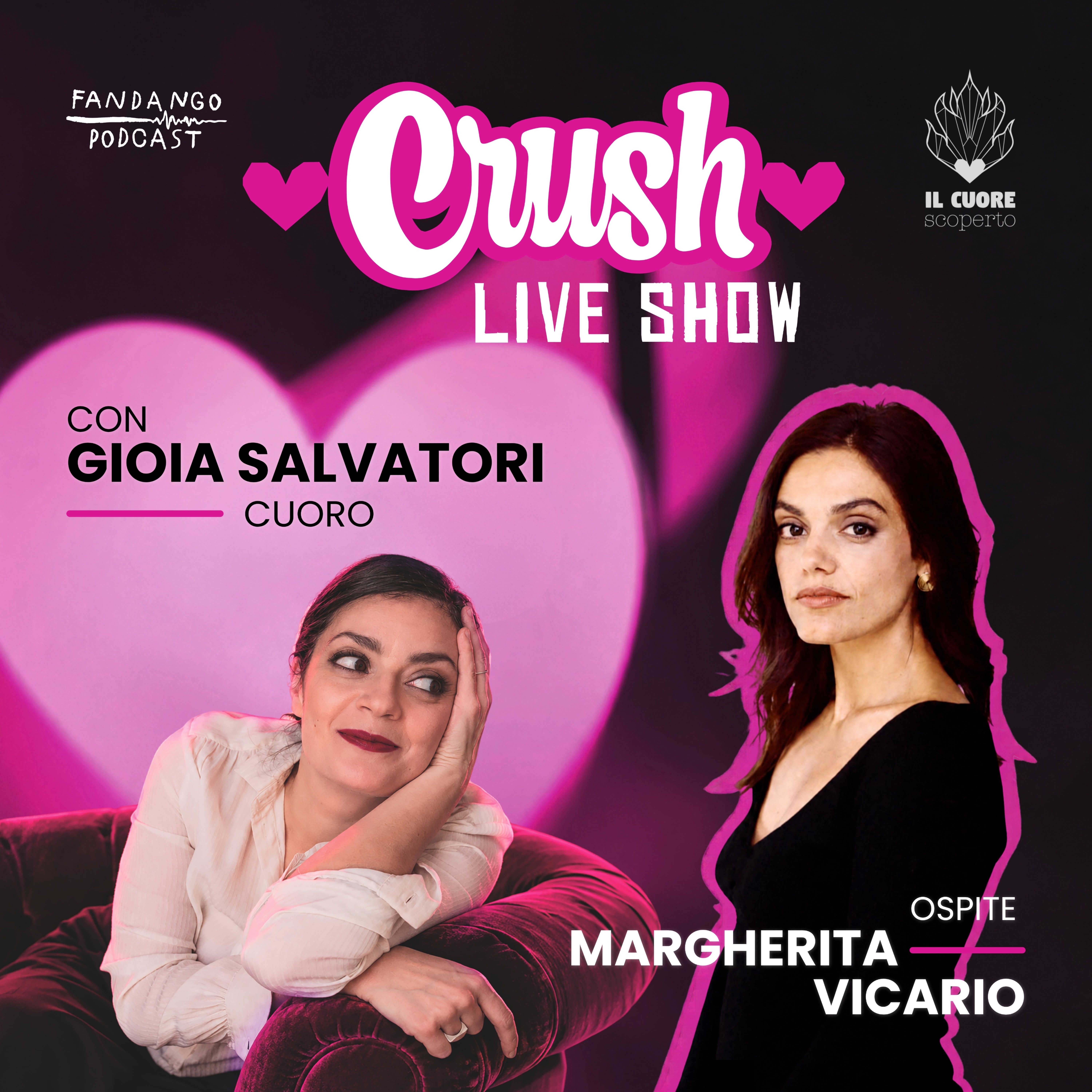 CRUSH Live show con Gioia Salvatori e Margherita Vicario image