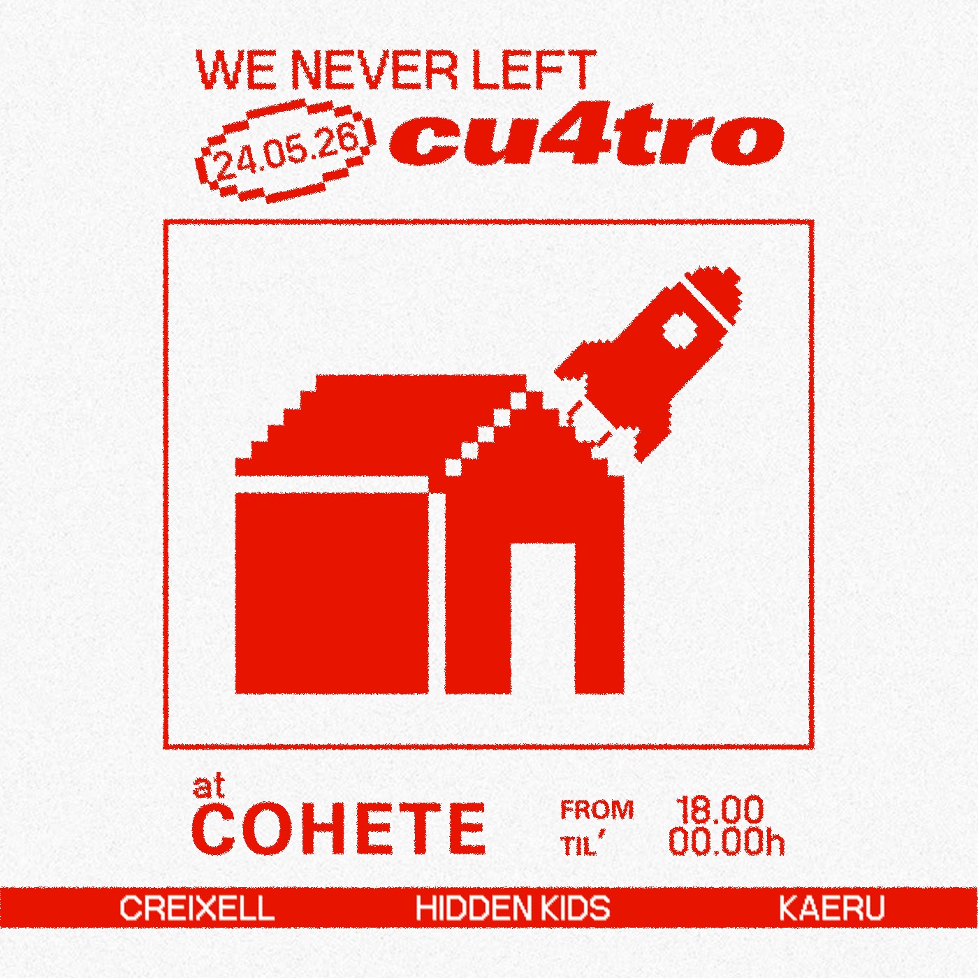 CU4TRO X COHETE image