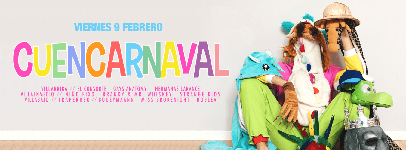 #CUENCAclub 3 SALAS: CUENCARNAVAL + TRAPERREO image