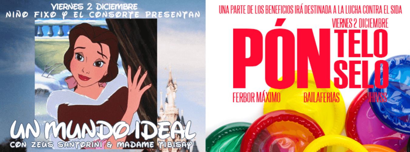 #CUENCAclub 3 SALAS:  Un Mundo Ideal (Fiesta Disney) + Póntelo Pónselo (Fiesta Solidaria) + Trastero Club image