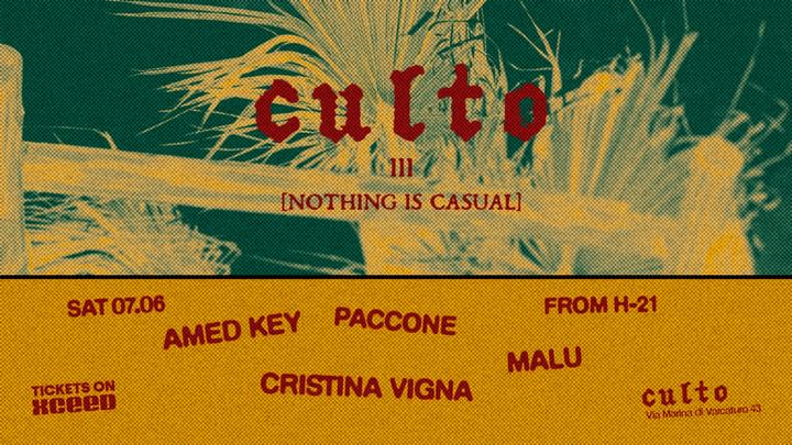 Cover for event: CULTO III