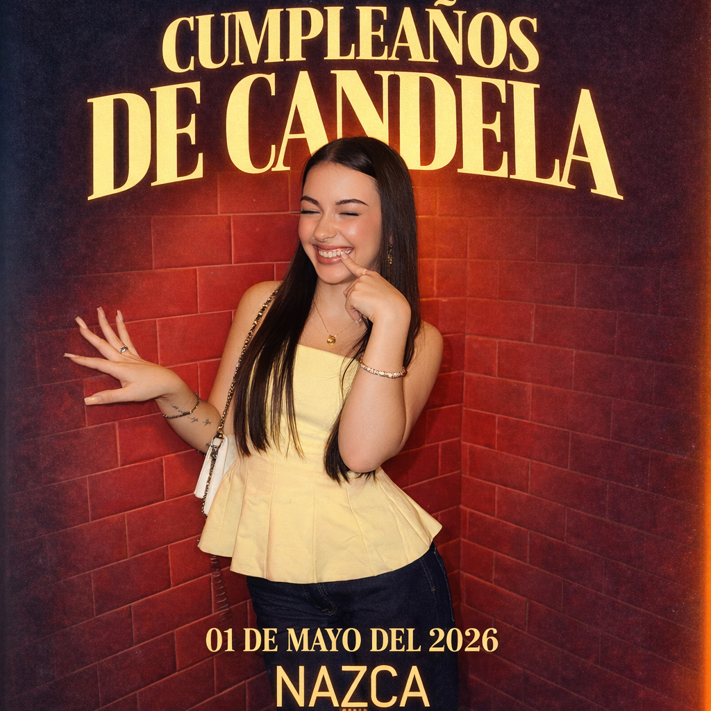 Cumpleaños Candela SALA WHITE image