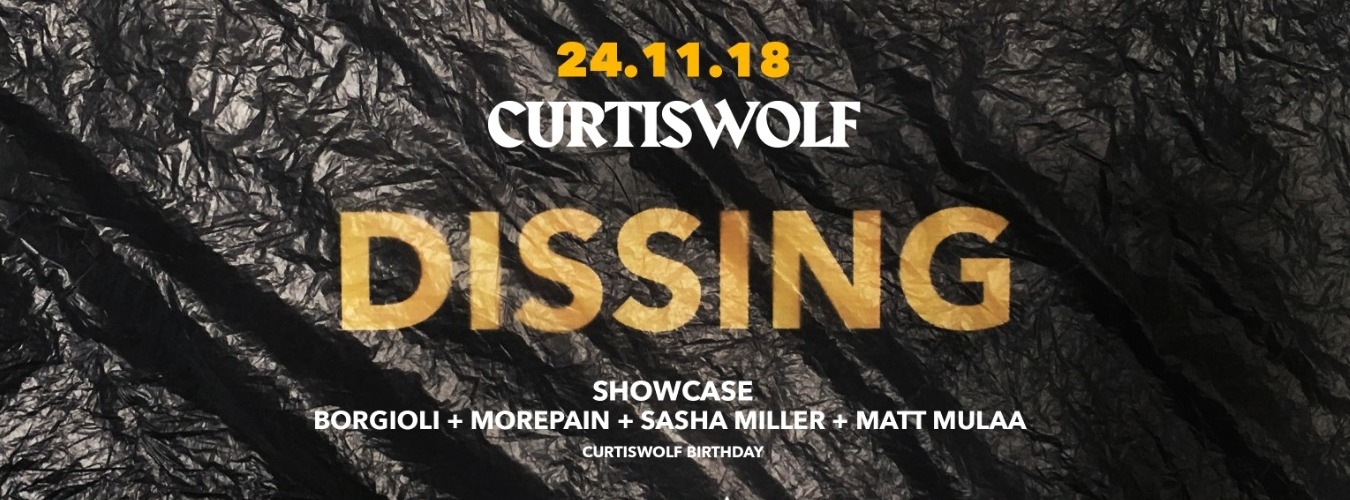 Curtis Wolf - Dissing image