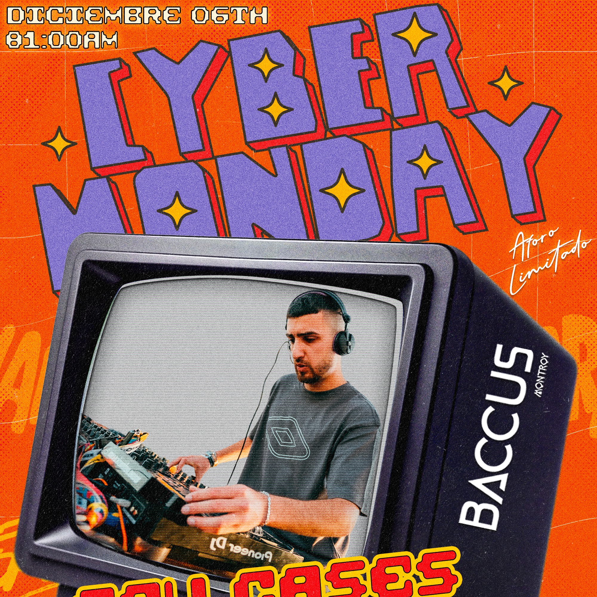 CYBER MONDAY BACCUS NIGHT CLUB  image