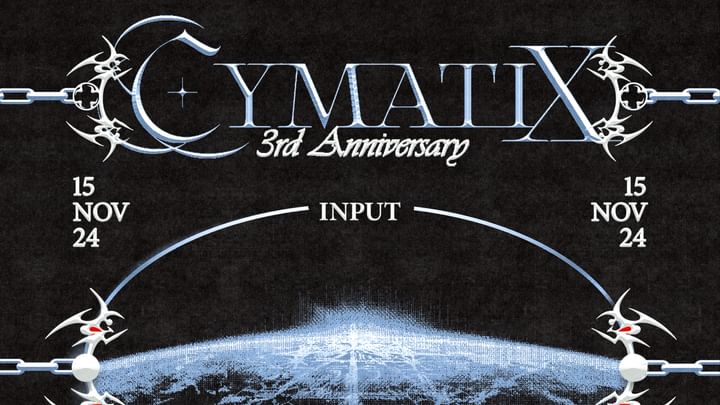 Cover for event: CYMATIX 3RD ANNIVERSARY with SPEEDY J