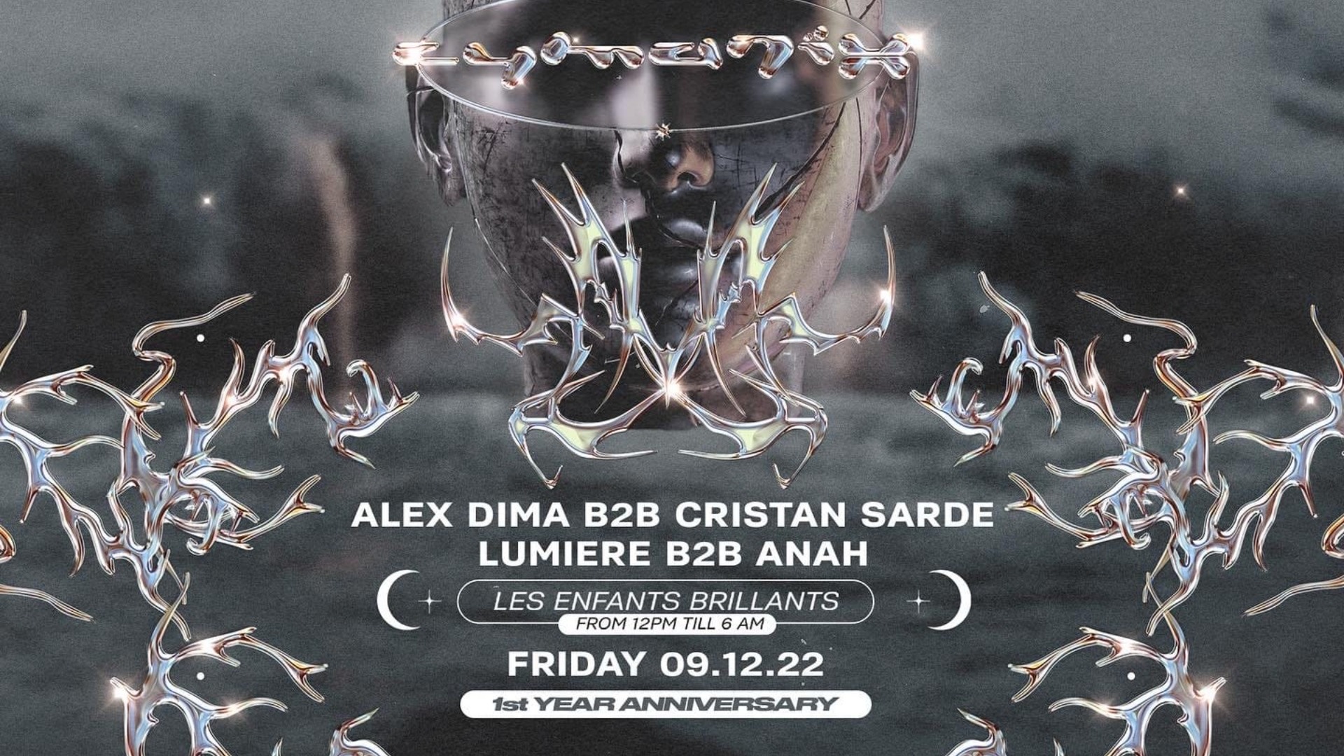 Cymatix pres. Alex Dima b2b Cristian Sarde + Anah b2b Lumiere image
