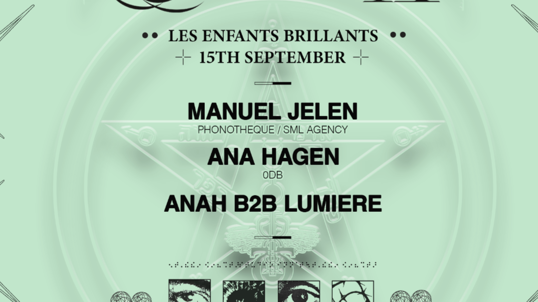Cymatix pres. Ana Hagen, Manuel Jalen & Anah b2b Lumiere image