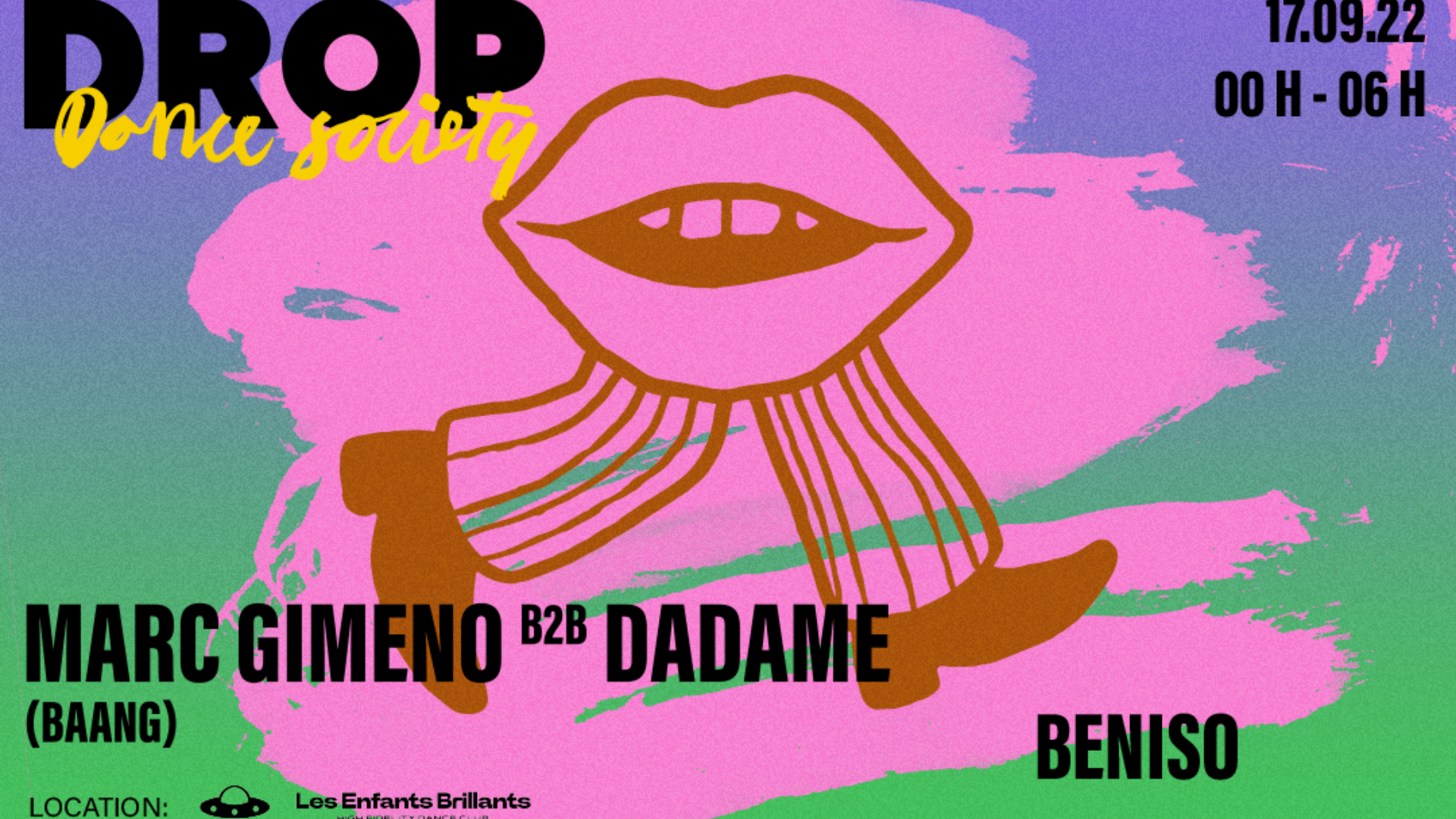 D.R.O.P X Les Enfants Brillants pres. Marc Gimeno B2B Dadame (NIGHT PARTY) image
