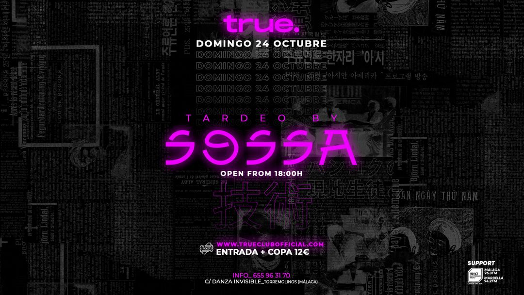 D/ SOSSA TARDEO event cover