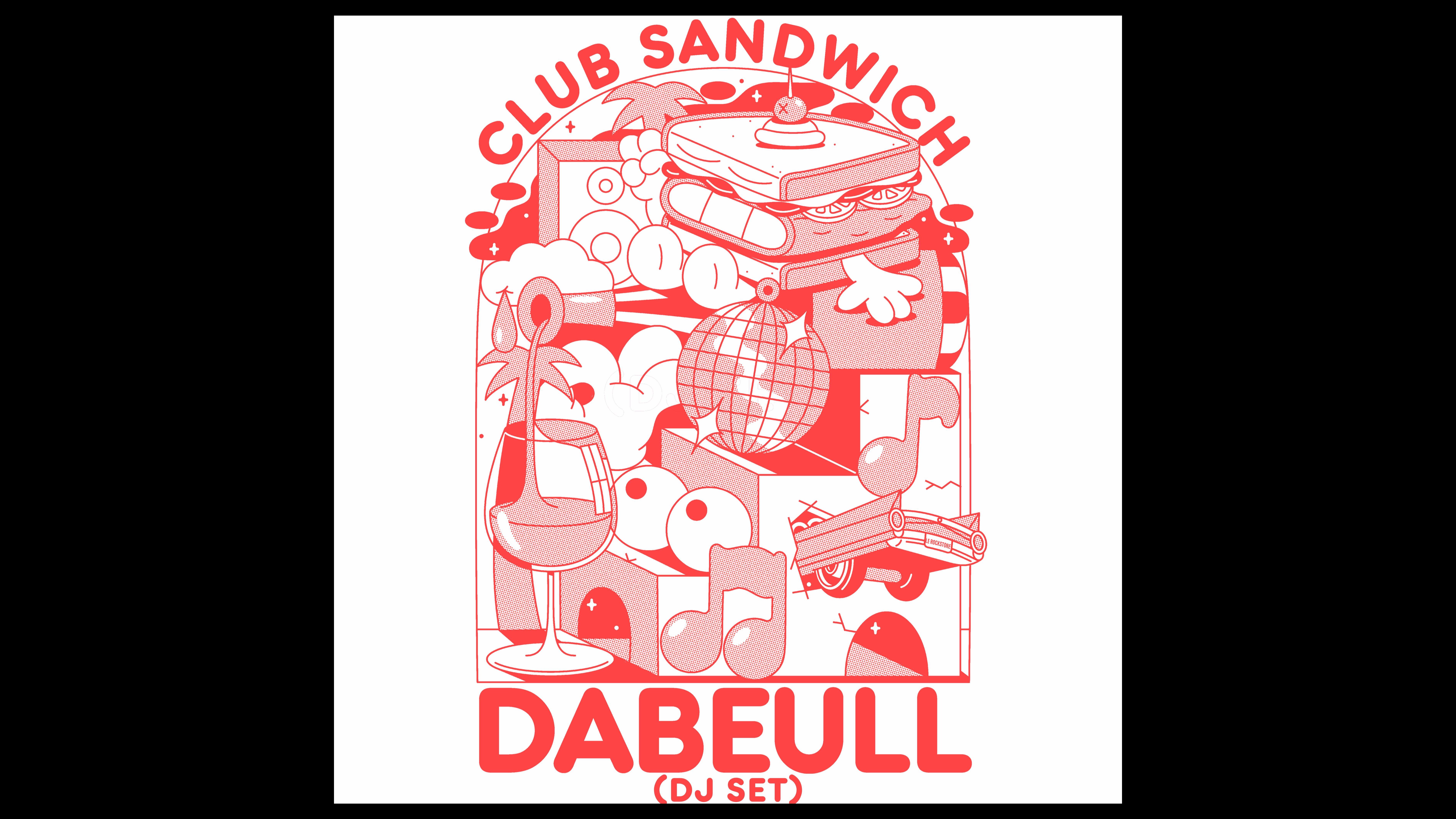 DABEULL • CLUB SANDWICH • Montpellier, Rockstore  image