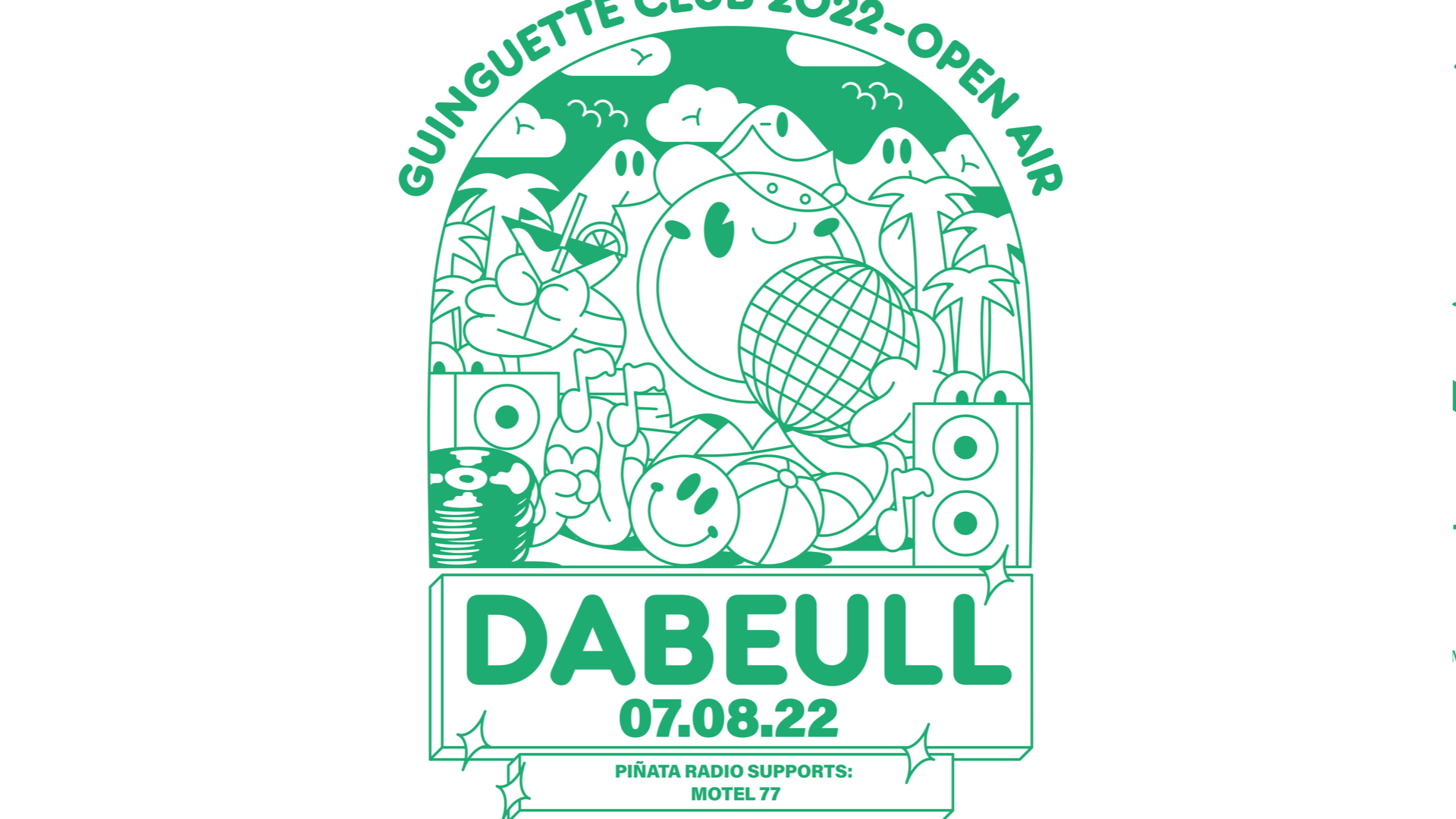 DABEULL • Guinguette Club Open Air • Montpellier, Halle Tropisme