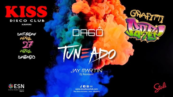 Cover for event: DAGÔ & TUNEADO // GRAFITTI PARTY (ESN)